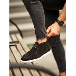 456 BLACK SUEDE