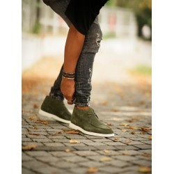 456 GREEN SUEDE